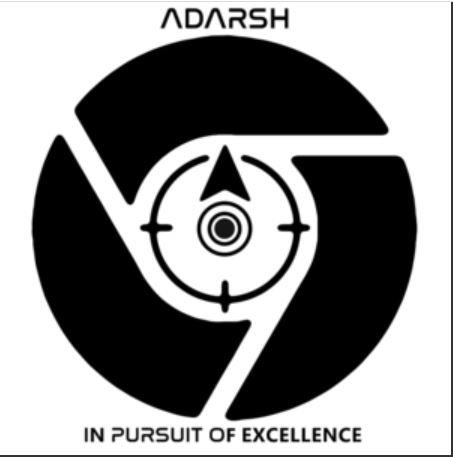 ADARSH IN PURSUIT OF EXCELLENCE logo