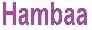 Hambaa logo