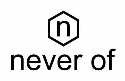 never of logo