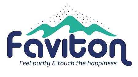 Feel purity & touch the on logo