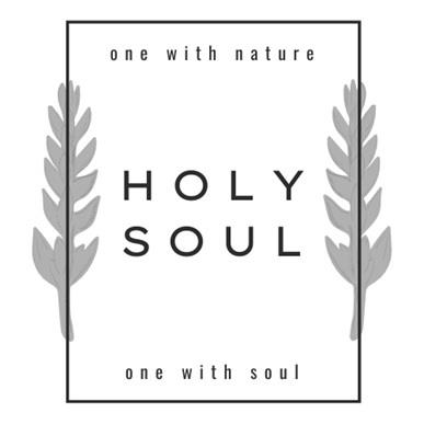 one with nature HOLY SOUL one with soul logo