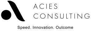 ACIES e@ CONSULTING Speed, Innovation. Outcome logo