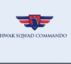 HWAK SQWAD COMMANDO logo