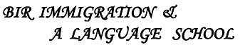 BIR A LANGUAGE SCHOOL logo