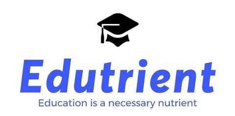 Edutrient Education is a necessary nutrient logo