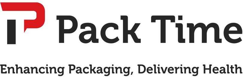 1” Pack Time Enhancing Packaging, Delivering Health logo