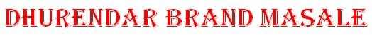 DHURENDAR BRAND MASALE logo