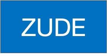 ZUDE logo