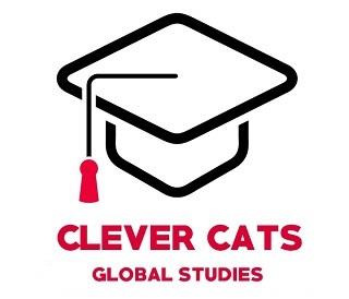 CLEVER CATS GLOBAL STUDIES logo