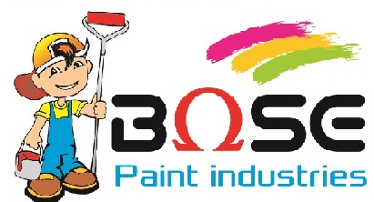 Device of boy with Bose Paint Industries logo