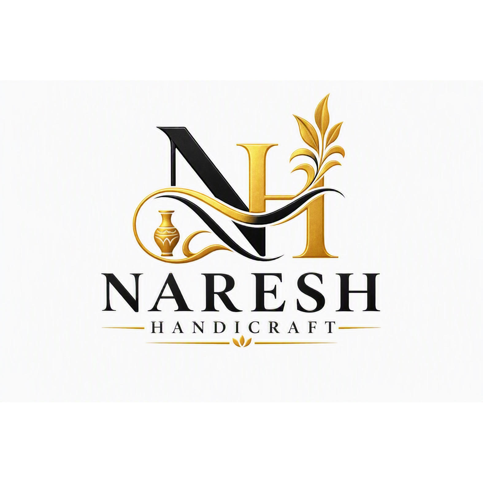 NH NARESH HANDICRAFT logo