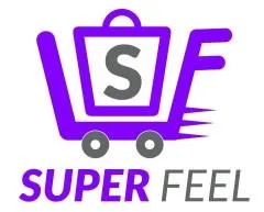 SUPER FEEL WITH LOGO OF S logo
