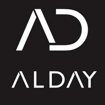 ALDAY WITH AD DEVICE logo