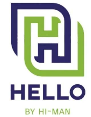 HELLO -BY HI-MAN logo