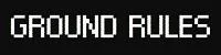 GROUND RULES logo