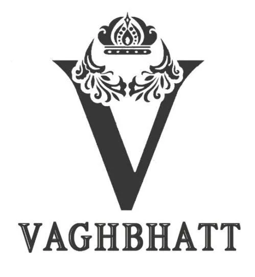VAGHBHATT with V device logo