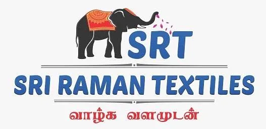 SRT SRI RAMAN TEXTILES logo