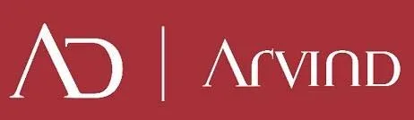 ARVIND WITH THE DEVICE OF AD logo