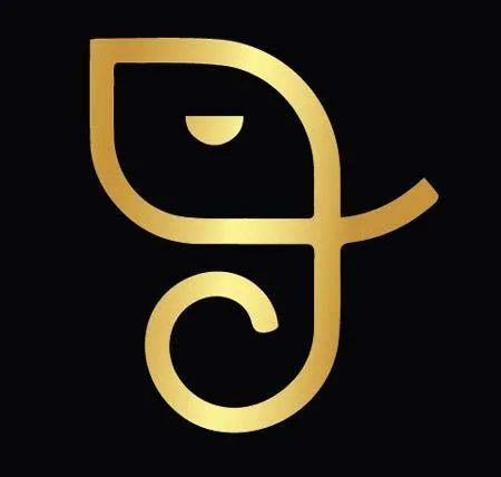 Device of face of elephant logo
