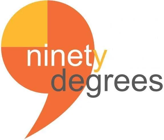 9 ninety degrees logo