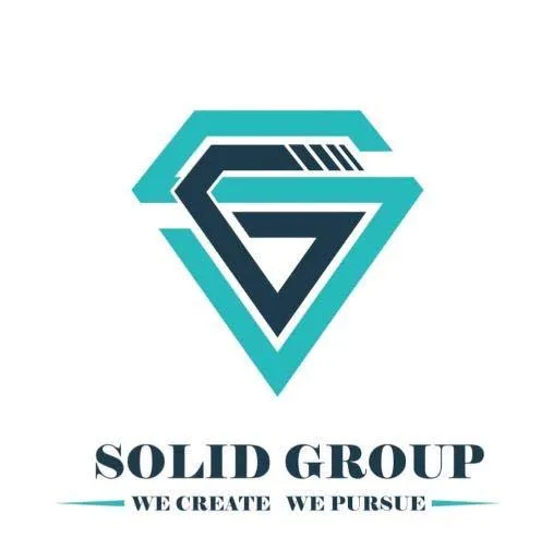 Device of SG SOLID GROUP WE CREATE WE PURSUE logo