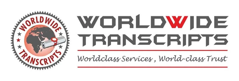 WORLDWIDE TRANSCRIPTS logo