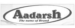 Aadarsh - The name of Brand logo