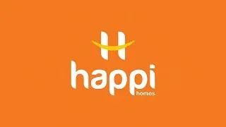 happi homes with H (device) logo