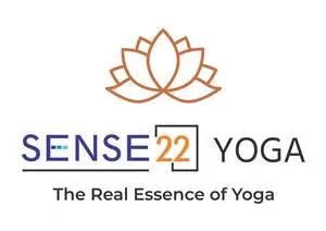 SENSE 22 YOGA,The Real Essence of Yoga logo