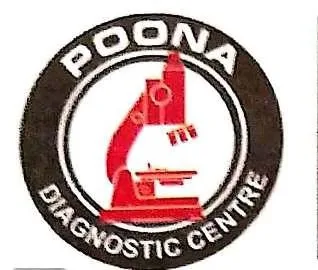 POONA DIAGNOSTIC CENTRE WITH DEVICE logo