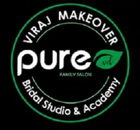VIRAJ MAKEOVER PURE FAMILY SALON vd BRIDAL STUDIO & ACADEMY logo