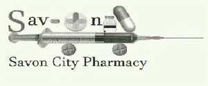 SAVON CITY PHARMACY WITH LOGO logo