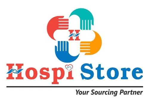 HOSPI STORE WITH H (DEVICE) logo