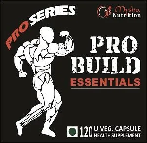 MYSHA NUTRITION PROSERIES PROBUILD ESSENTIALS logo