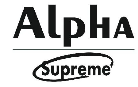 ALPHA SUPREME logo logo