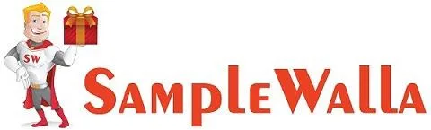 SAMPLEWALLA (with device) logo