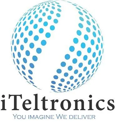 iTeltronics: YOU IMAGINE WE DELIVER logo