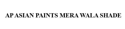 Trademark logo