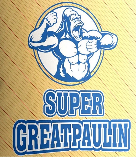 SUPER GREATPAULIN with device logo