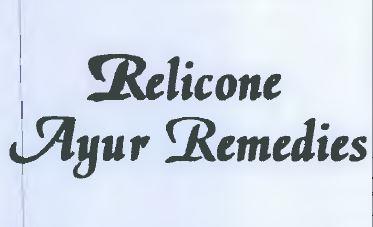 | Relicone Ayur Remedies logo