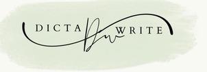 DICTA WRITE logo