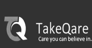 Q TakeQare Care you can believe in. logo