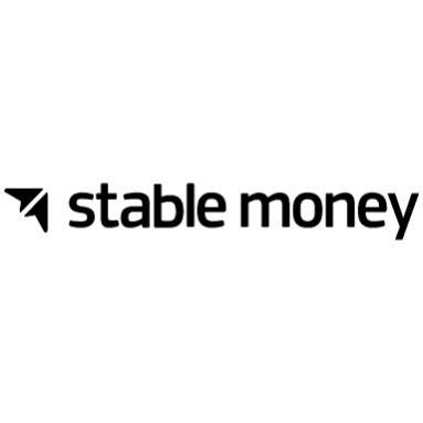 % stable money logo