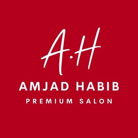 AMJAD HABIB PREMIUM SALON logo