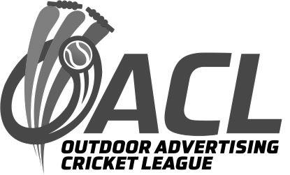 | OUTDOOR ADVERTISING | CRICKET LEAGUE logo