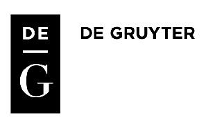 DE GRUYTER logo