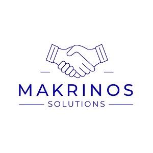 MAKRINOS —— SOLUTIONS —— logo