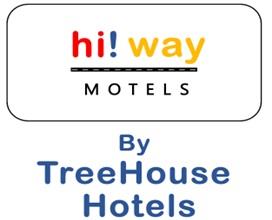 hi! way MOTELS TreeHouse Hotels logo
