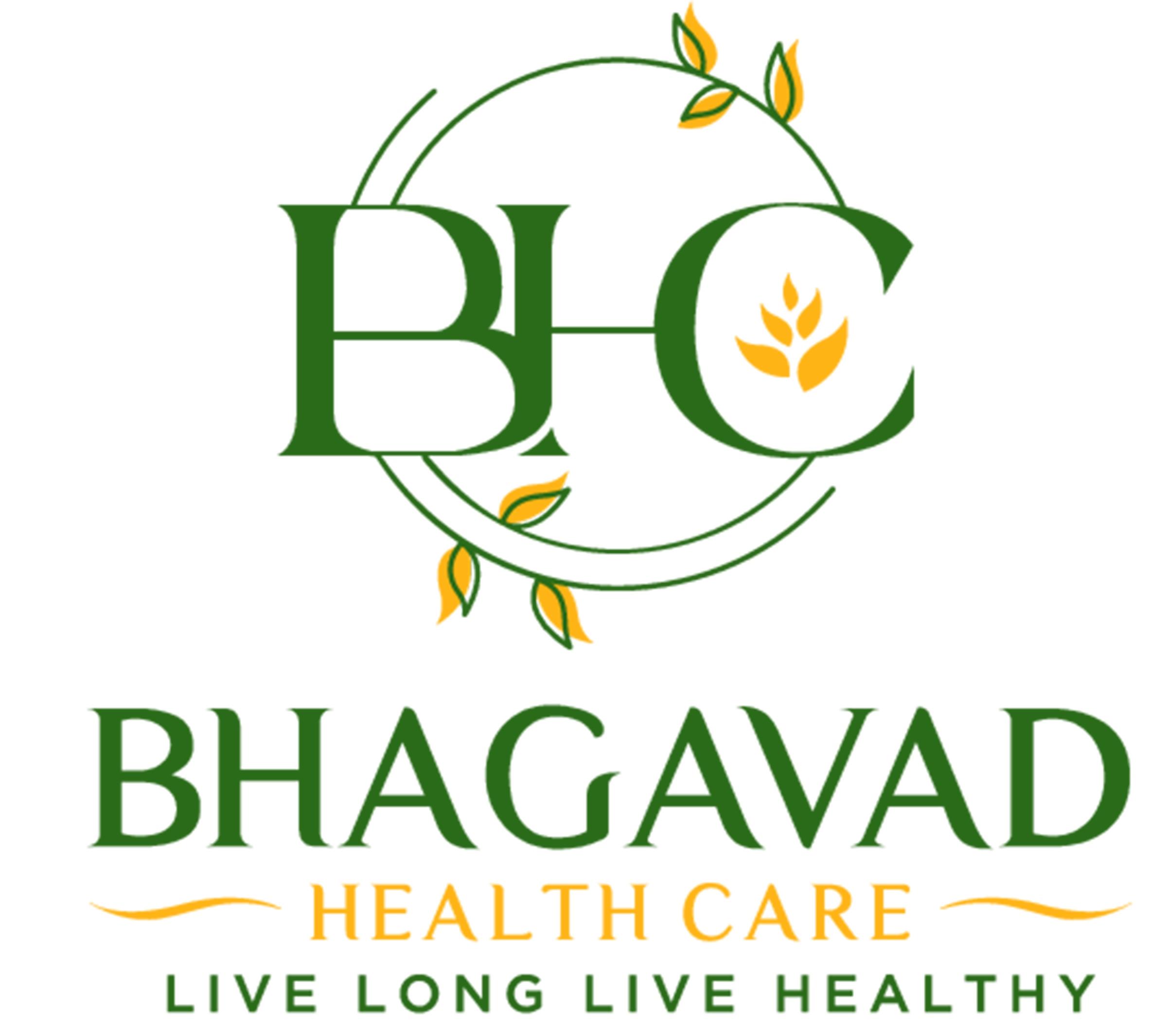 BHAGAVAD — HEALTH CARE — LIVE LONG LIVE HEALTHY logo