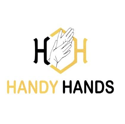 HH HANDY HANDS logo